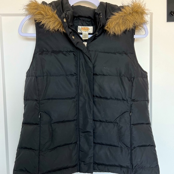 Talbots petites size small black vest - Picture 1 of 2